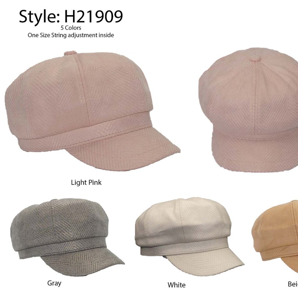 Ladies Newsboy Cap